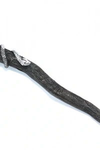 Polyester Sihirli Asa Model 3 Mavi Detaylı