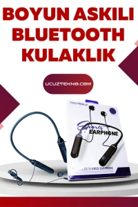 Polygold PG-100 Bluetooth Kulaklık – Ergonomik Boyun Bantlı Tasarım, Net Ses ve Konfor