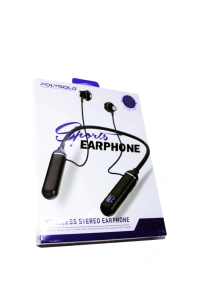 Polygold PG-100 Type-C Şarjlı Bluetooth Kulaklık – Boyun Askılı, Uzun Pil Ömürlü, Mikrofonlu