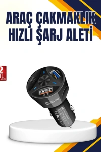 Polygold Quick Charger 55W Araç Şarj Cihazı PD USB C Destekli