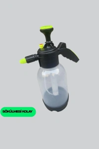 Pompalı Köpük Püskürtücü 2 Litre Dayanıklı Manuel Basınçlı Yıkama Şişesi
