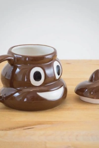 Poo Kaka Emoji Kupa Bardak