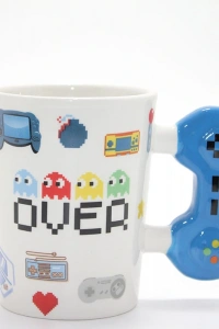 Porselen Game Over Kupa Bardak