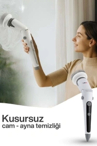 Portatif Şarjlı Temizleme Fırçası
