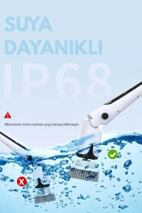 Portatif Şarjlı Temizleme Fırçası