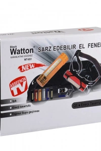 Powerbank Kafa Feneri Wt-051