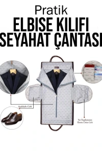 Pratik Elbise Kılıfı Seyahat Çantası