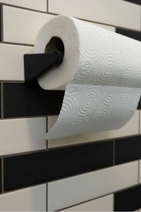 Pratik Kağıt Havlu Tutucu Duvar Tipi Peçete Askısı