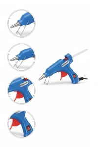 Pratik Kullanımlı 20W Silikon Tabancası 7.5 mm Silikon Uyumlu 5 Adet Hediye Silikon