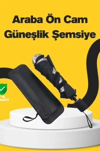 Pratik Ön Cam Güneşliği – Geniş Kapsama Alanı, Kolay Saklama