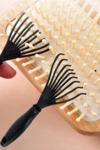 Pratik Saç Fırçası ve Tarak Temizleme Aparatı 2 Adet