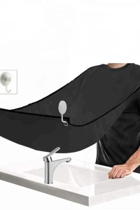 Pratik Sakal Kesme Örtüsü - Siyah