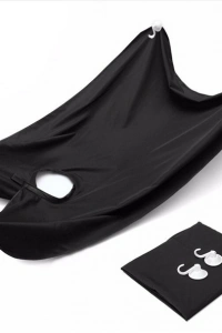 Pratik Sakal Kesme Örtüsü - Siyah