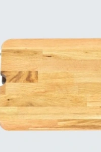 Pratik Tepsili Ahşap Kesme Tahtası