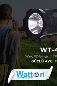 Profesyonel Avcı Feneri 30 W Gücünde Wt-402