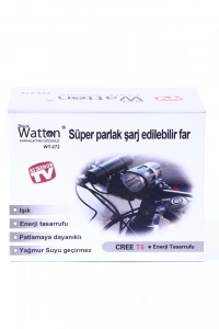 BlackWatton Wt-272-Profesyonel Bisiklet Lambası