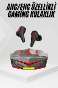 Profesyonel TWS Işıklı Kablosuz Bluetooth Kulaklık Kulaklığı