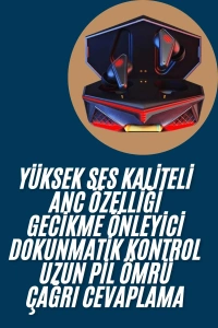 Profesyonel TWS Işıklı Kablosuz Bluetooth Kulaklık Kulaklığı