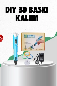 Profesyonel ve Hobi İçin 3D Modelleme Kalemi