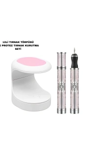 PROTEZ TIRNAK KURUTMA TÖRPÜ SETİ