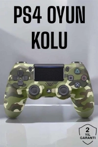 PS4 Oyun Kolu Kamuflaj Desenli Joystick