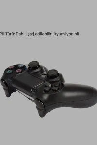 PS4 Uyumlu Kablosuz Oyun Kolu – Titreşimli, Şarjlı ve Ergonomik