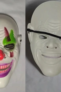 Psikopat Palyaço Temalı Joker Maskesi