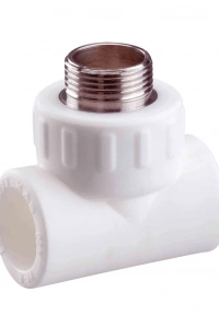 Pvc Boru PPRC Dış Dişli Te 20x1/2 10 Adet