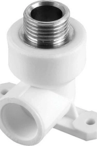 Pvc Boru PPRC Sıva Altı Dış Dişli Tekli Batarya Bağlantısı 20x1/2 10 Adet