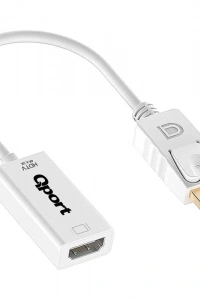 QPORT Q-DP-HDB DISPLAY PORT TO HDMI 4K ÇEVİRİCİ