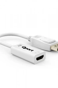 QPORT Q-DP-HDB DISPLAY PORT TO HDMI 4K ÇEVİRİCİ