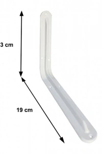 Raf Altı 6x8 mm Beyaz