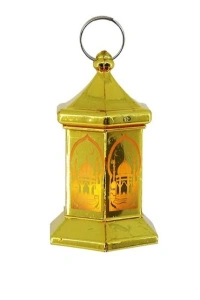 Ramazan Temalı Altıgen Kubbe LED Lamba
