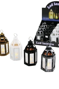 Ramazan Temalı Büyük Altıgen Açık Kubbe LED Lamba