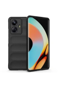 Realme 10 Pro 5G Kılıf Optimum Silikon - Siyah