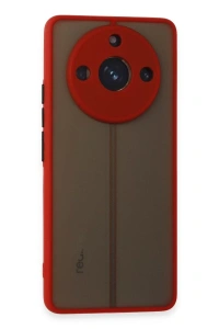 Realme 11 Pro Kılıf Montreal Silikon Kapak - Kırmızı