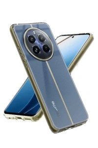 Realme 12 5G Kılıf Lüx Şeffaf Silikon