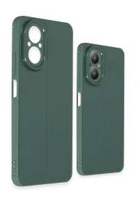 Realme 12 Lite Kılıf Auto Focus Kapak - Koyu Yeşil