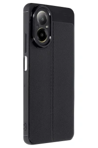 Realme 12 Lite Kılıf Auto Focus Kapak - Siyah
