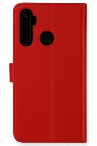 Realme 6i Kılıf Trend S Plus Kapaklı Kılıf - Kırmızı