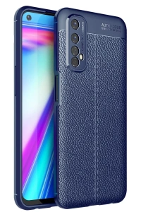 Realme 7 Kılıf Auto Focus Kapak - Lacivert