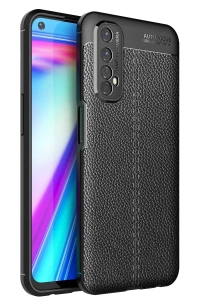 Realme 7 Kılıf Auto Focus Kapak - Siyah
