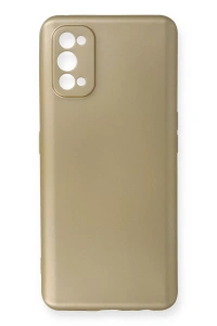 Realme 7 Pro Kılıf First Silikon - Gold