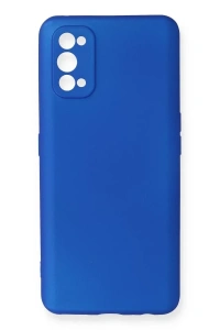 Realme 7 Pro Kılıf First Silikon - Mavi