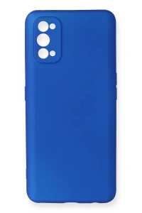 Realme 7 Pro Kılıf First Silikon - Mavi