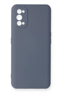 Realme 7 Pro Kılıf Nano içi Kadife Silikon - Gri