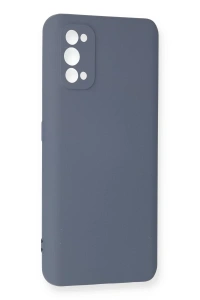 Realme 7 Pro Kılıf Nano içi Kadife Silikon - Gri