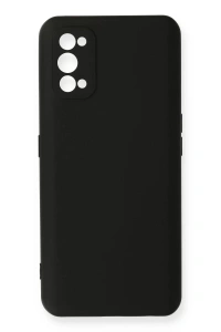 Realme 7 Pro Kılıf Nano içi Kadife Silikon - Siyah