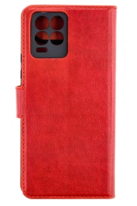 Realme 8 Pro Kılıf Trend S Plus Kapaklı Kılıf - Kırmızı
