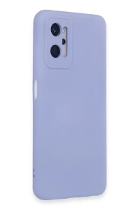 Realme 9i 4G Kılıf Nano içi Kadife Silikon - Lila